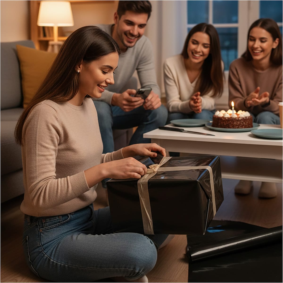 Papier do pakowania prezentów 25 METRÓW MEGAROLKA Urodzinowy Do Paczek Ozdobny