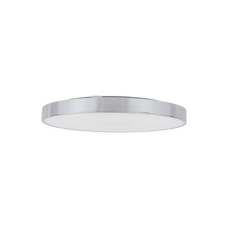 Lampa Sufitowa Łazienkowa Tk Lighting Velis Chrome Plafon Led 40W Ip54 Zmienna Barwa, Ściemniany