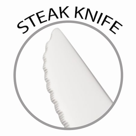 Komplet sztućców 42 elementy dla 6 osób błyszczące srebrne BERLINGER HAUS