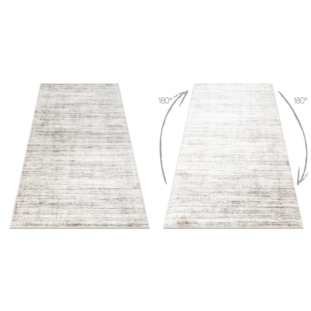 Dywan FUSION 7156 krem - Melanż, nowoczesny, 120x170 cm