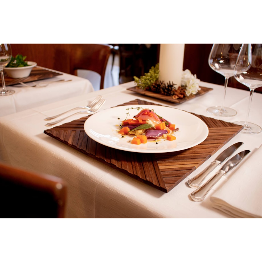 Podkładka pod talerz z drewna orzechowego Artelegno - 33 cm