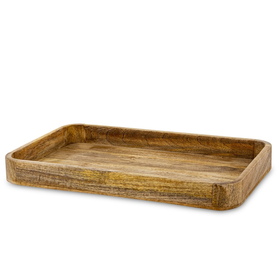 Taca dekoracyjna z drewna mango 4x40x25 cm HATIS