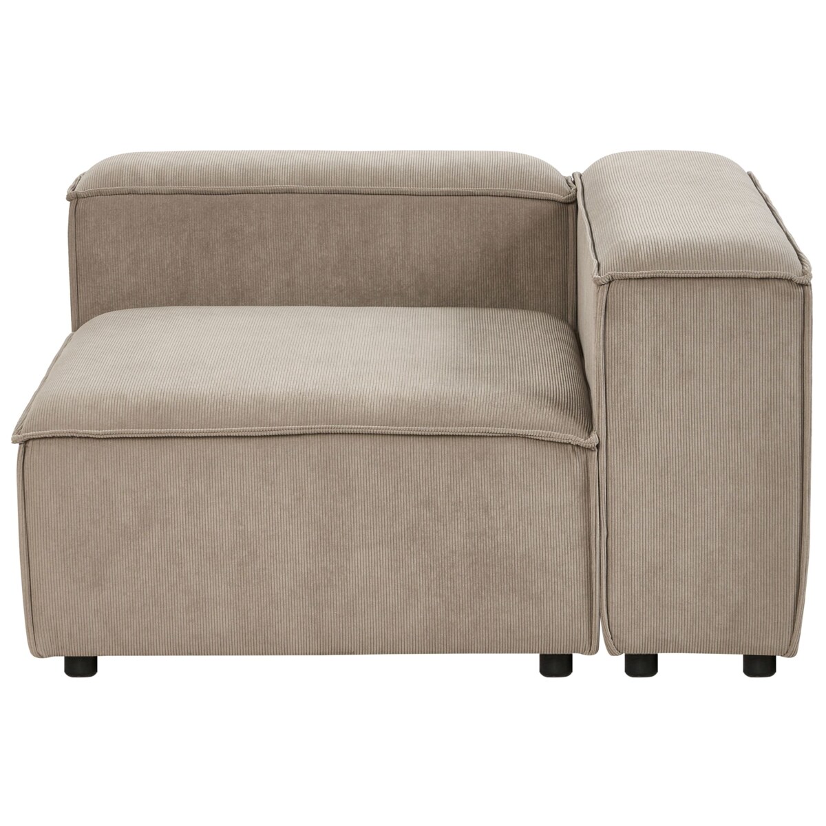 Sofa modułowa ARDAL Sztruks Beżowoszary dla 3 osób