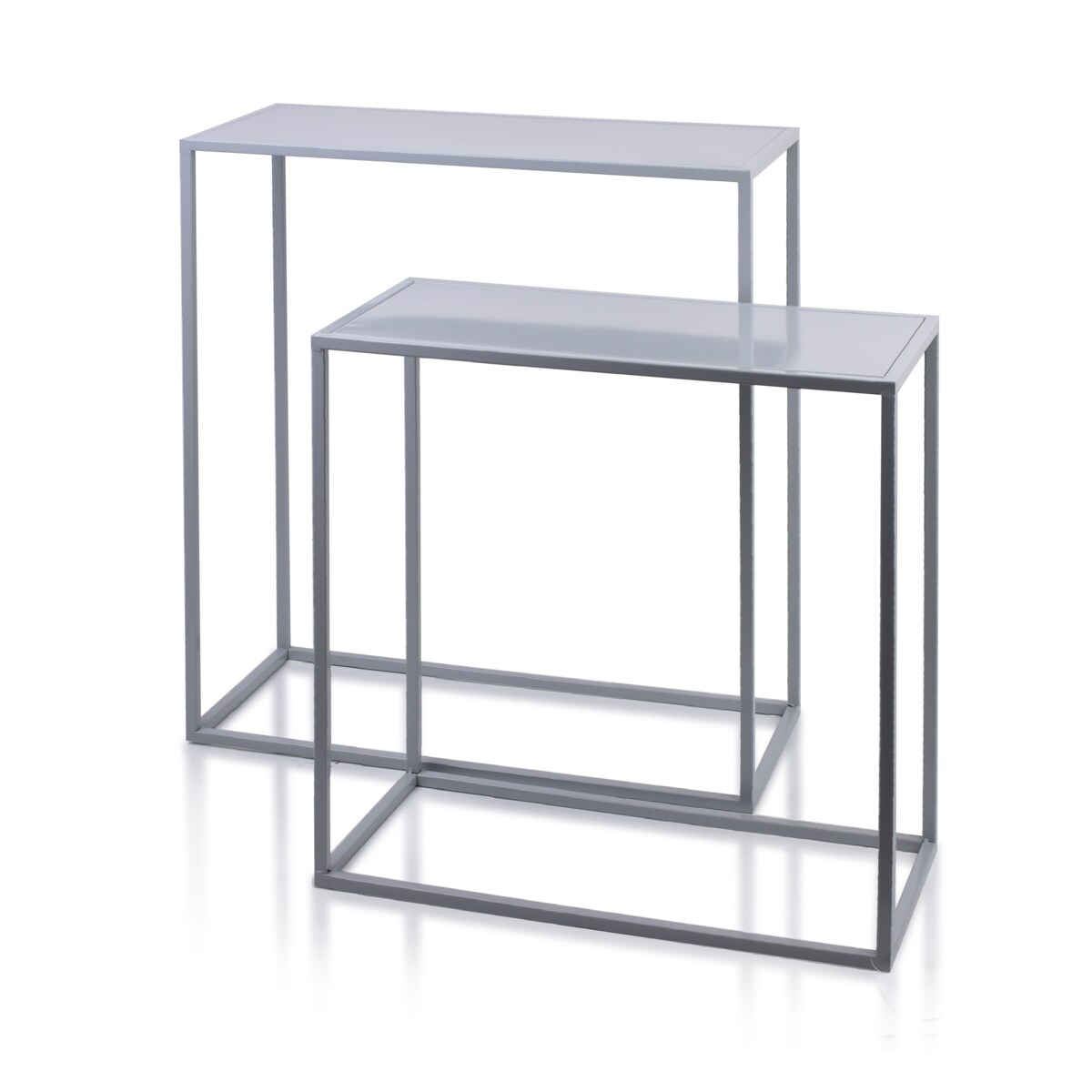 CEDRIC KOMPLET 2 KONSOLI XL:62x26,5x68cm L:55x25x55cm