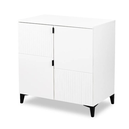 Komoda dla dzieci MIA MINI 80 biała/czarna