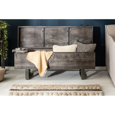 Skrzynia stolik kawowy FAKTORS 47X115 cm