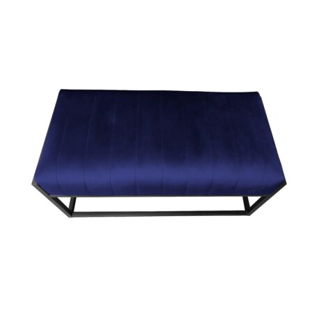 Ławka LILU MG VELVET granatowa