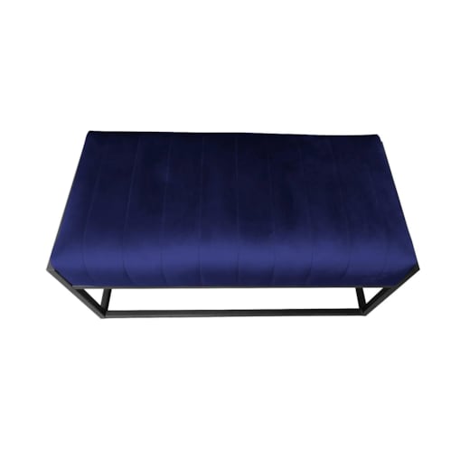 Ławka LILU MG VELVET granatowa