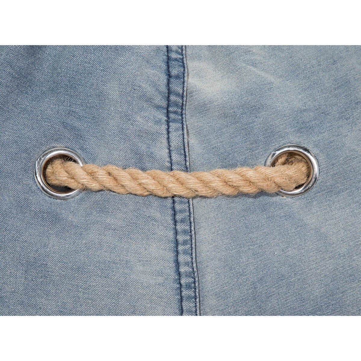 Fotel worek 200 L DROP 63 cm 75 cm Błękitny