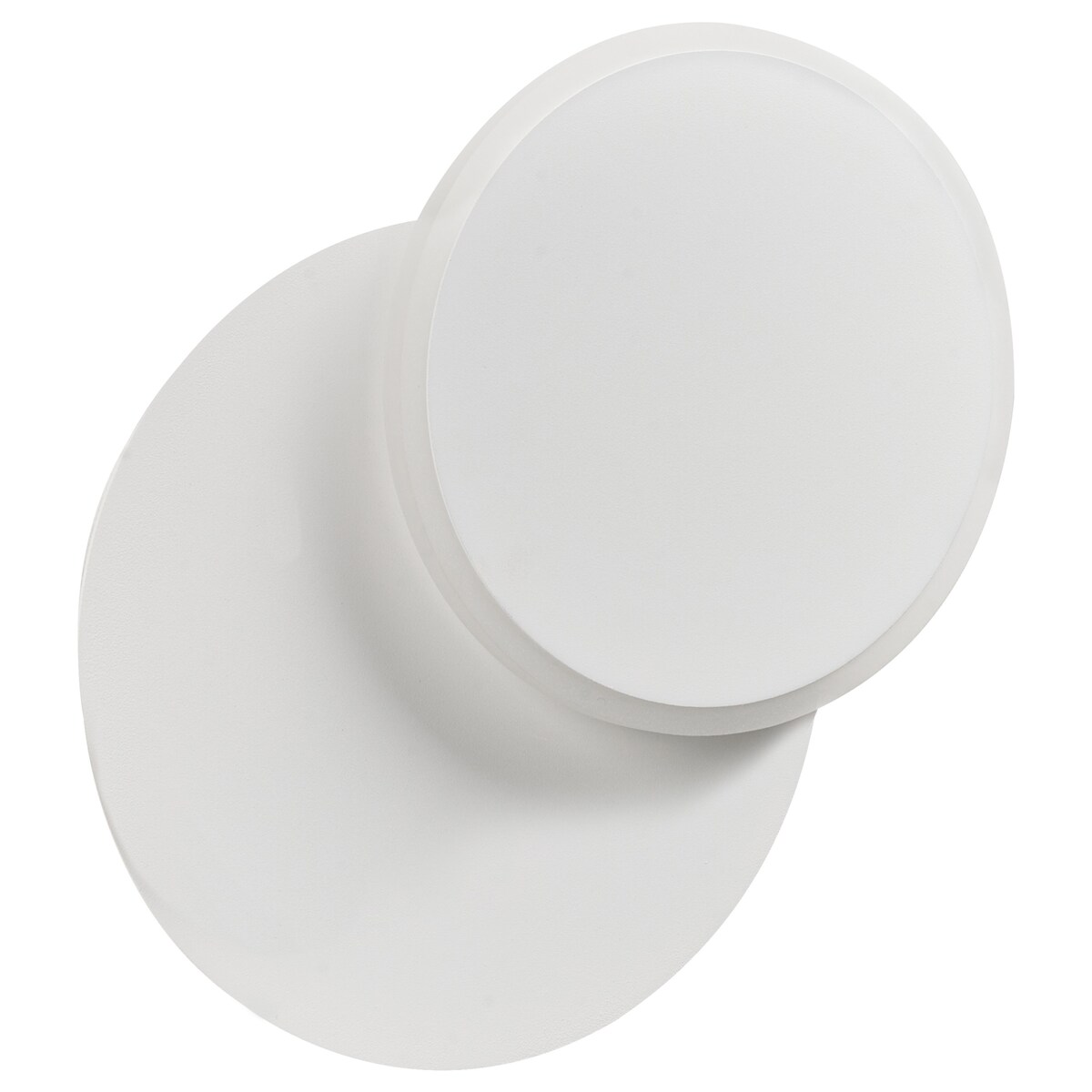 Zestaw 2 lamp ściennych SEMNON Biały Metal LED