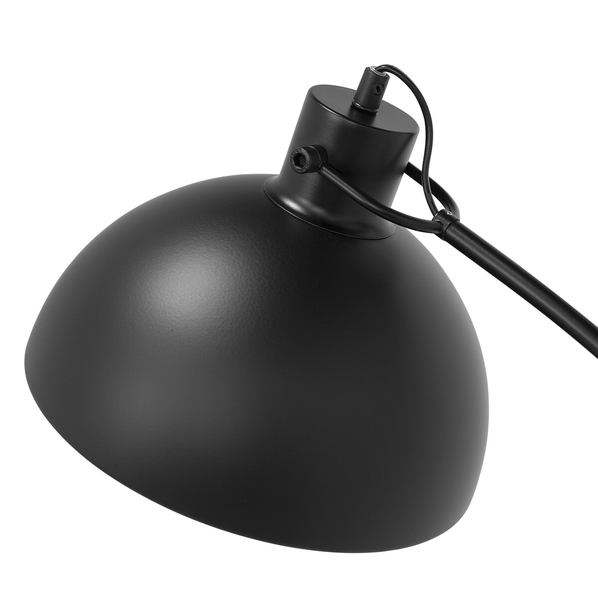 Lampa podłogowa DINTEL Metal Czarny