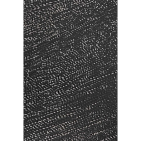 Komoda z drewna mango czarna Agathe 160x80 cm