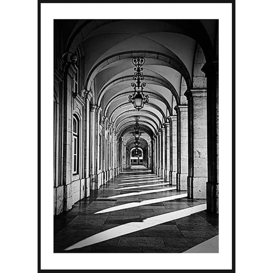 Poster Story, Plakat, Obraz - Łukowy Korytarz, wymiary 70 x 100 cm