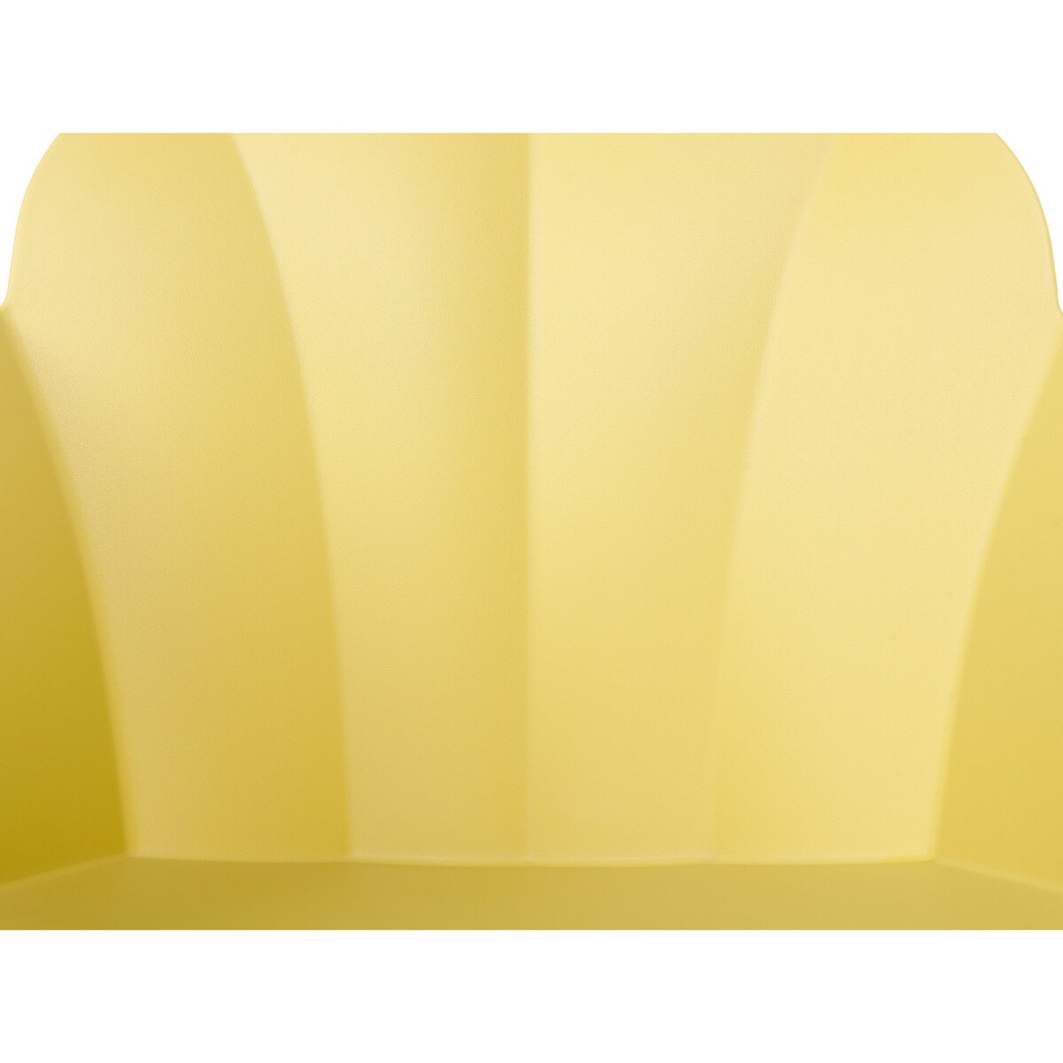 Zestaw 2 krzeseł do jadalni żółty SYLVA