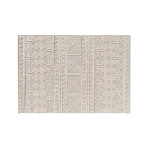 Prostokątna mata podłogowa z tłoczonym wzorem