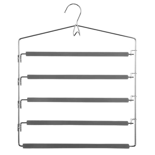 Wieszak do szafy na 5 par spodni
