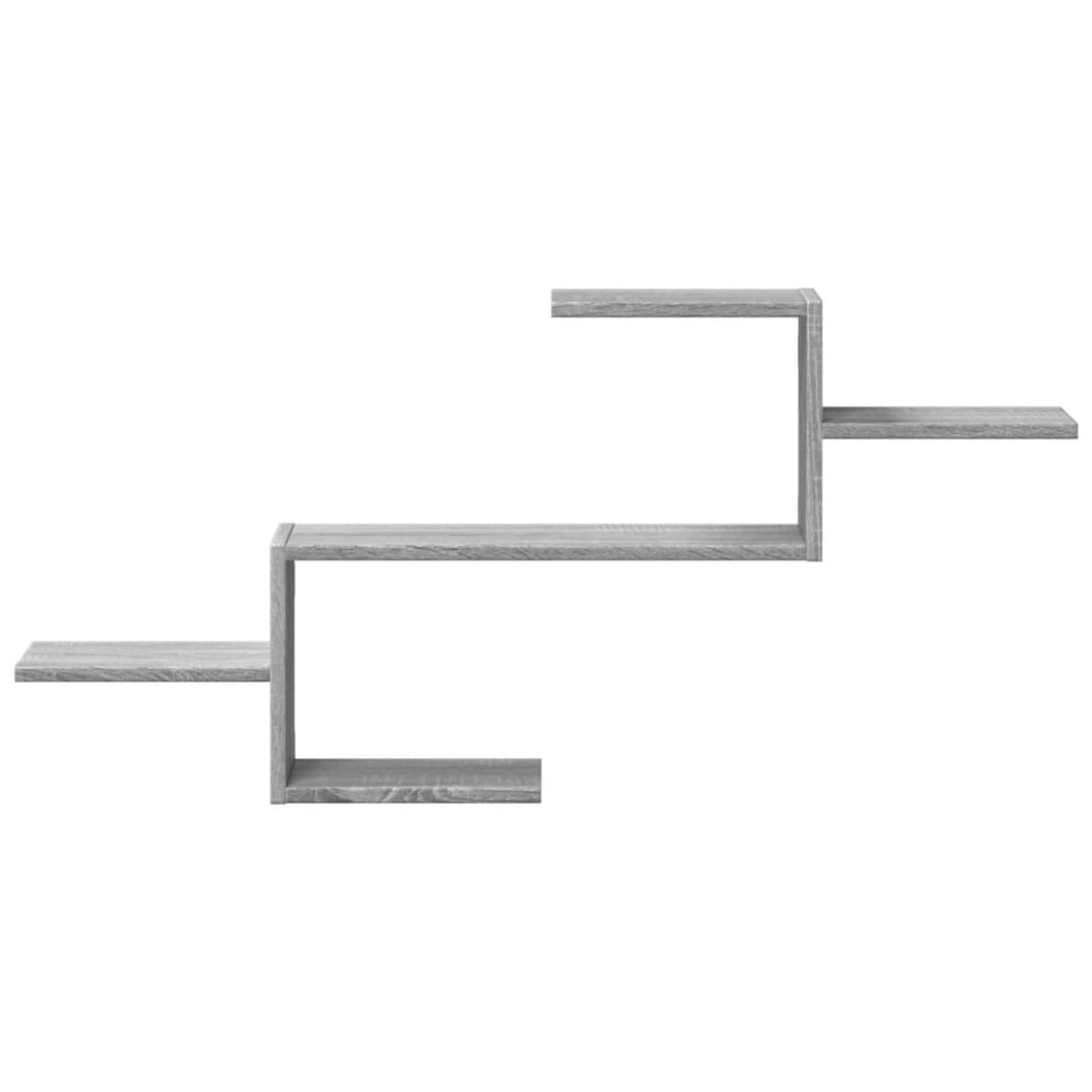 vidaXL Półka wisząca, szary dąb sonoma, 104x15x49 cm