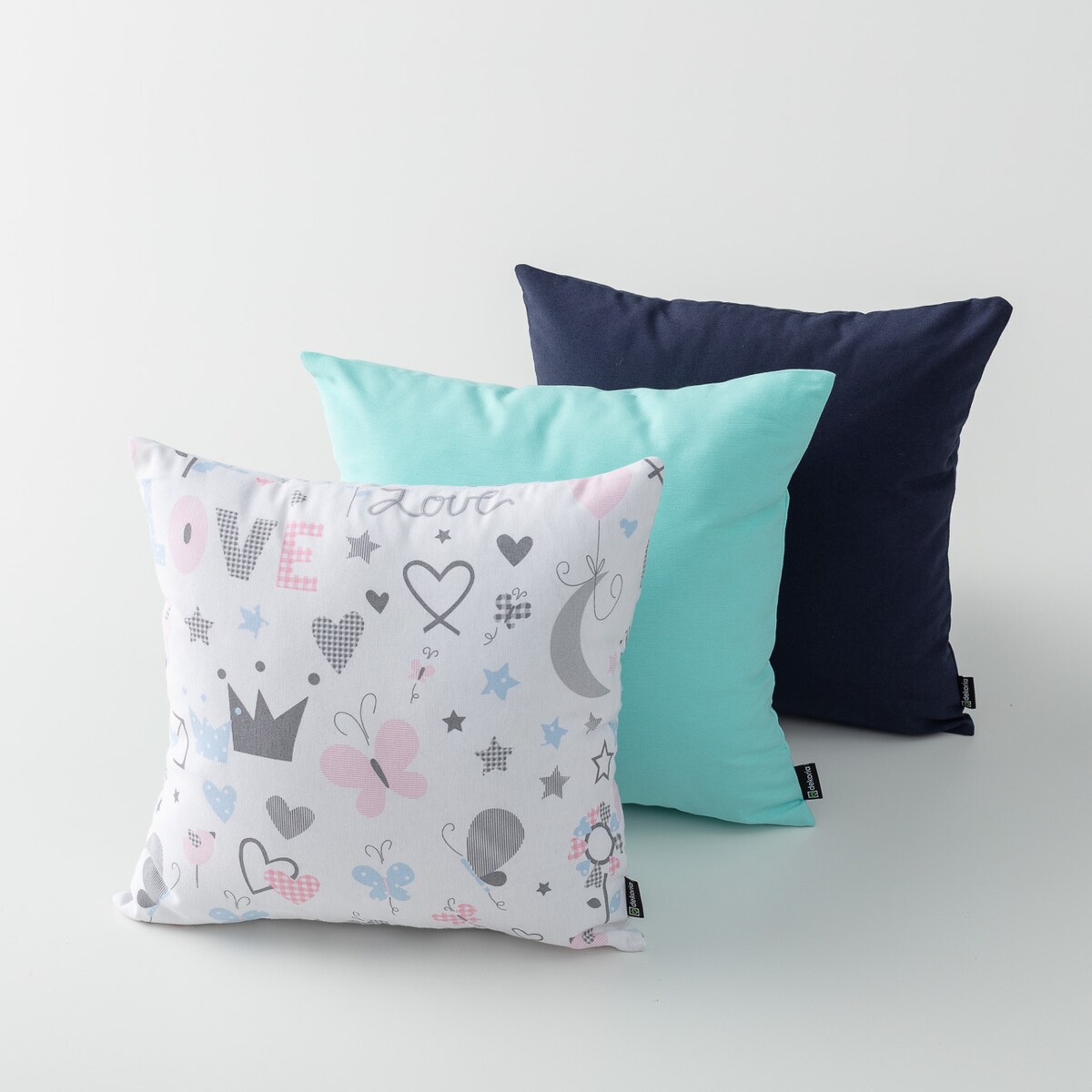 Poszewki 3-pack Little World 01, 43 x 43