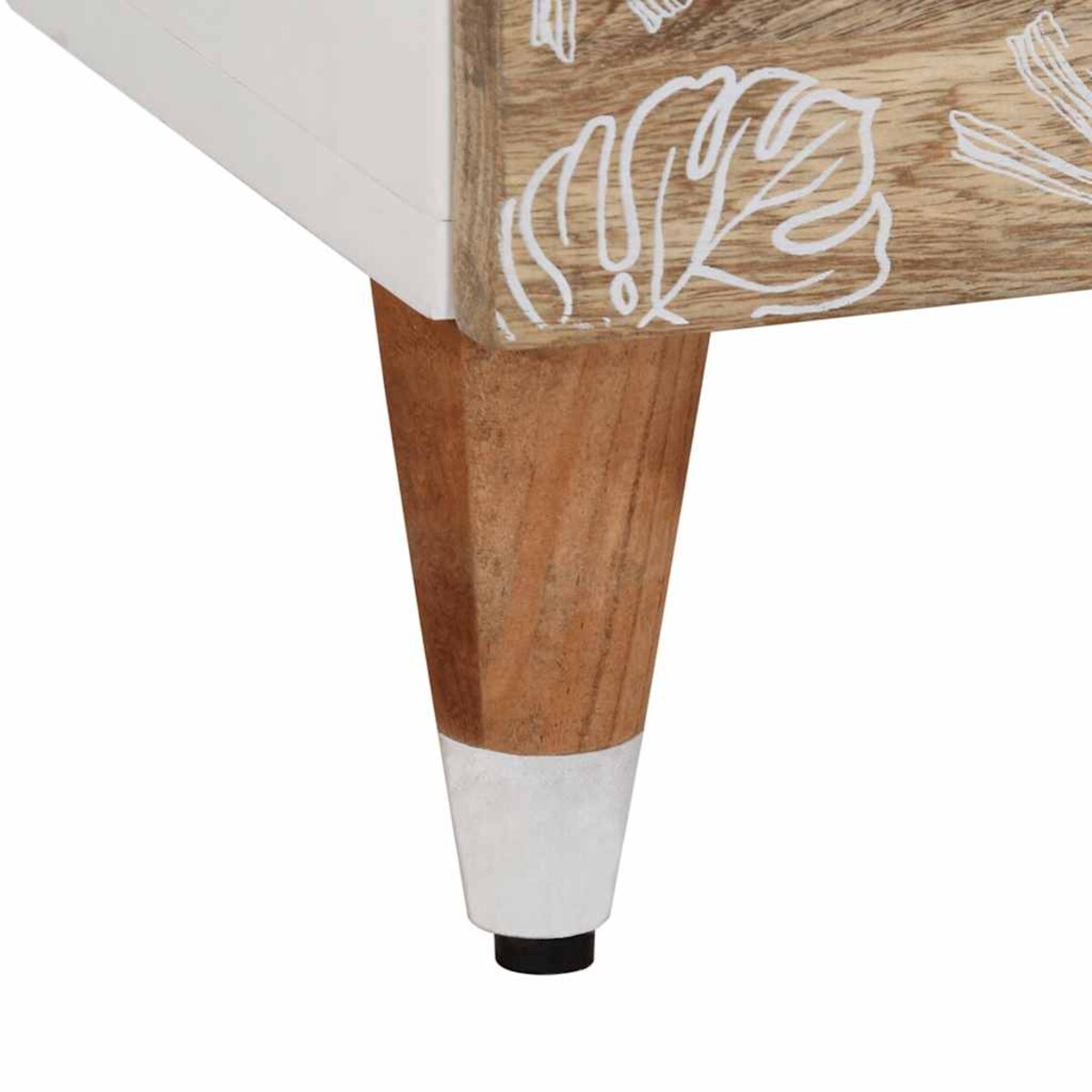 vidaXL Szafki nocne, 2 szt., 40x33x46 cm, lite drewno mango