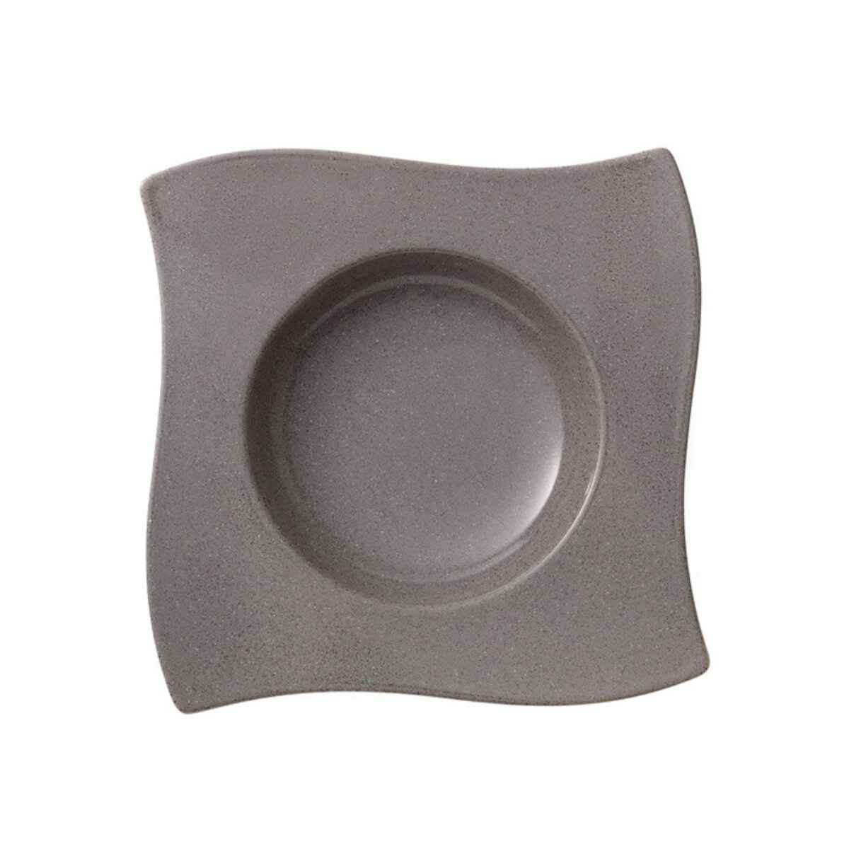 Talerz głęboki NewWave Stone, 24 x 24 cm, Villeroy & Boch