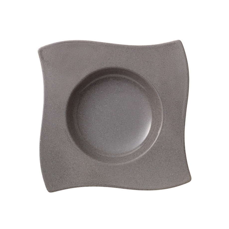 Talerz głęboki NewWave Stone, 24 x 24 cm, Villeroy & Boch