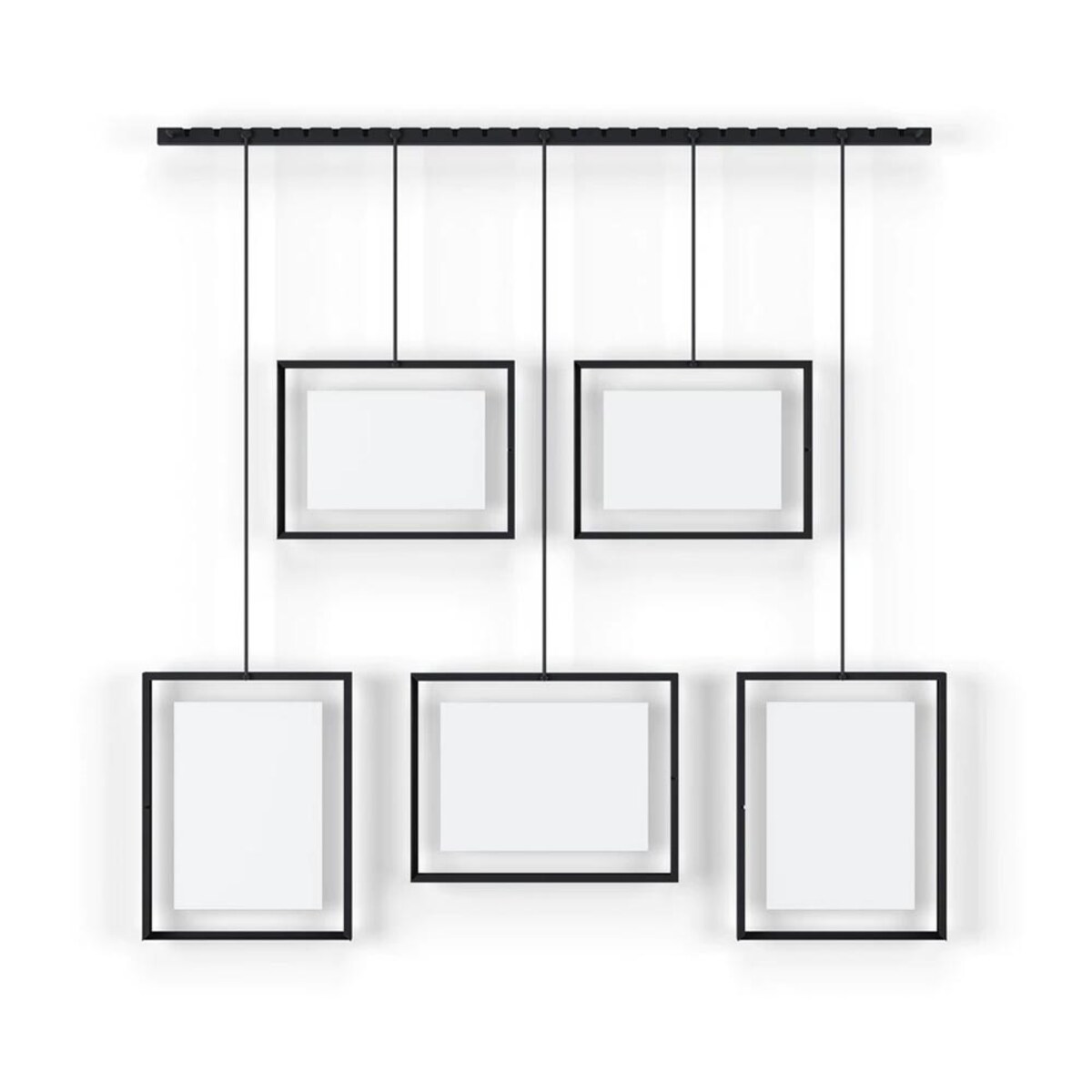 Ramka na zdjęcia (czarna) Exhibit Umbra