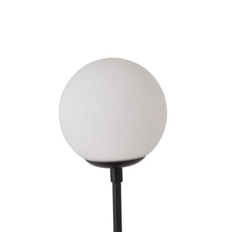 Kulista lampka sypialniana Dorado LP-002/1T S BK Light Prestige czarna metalowa