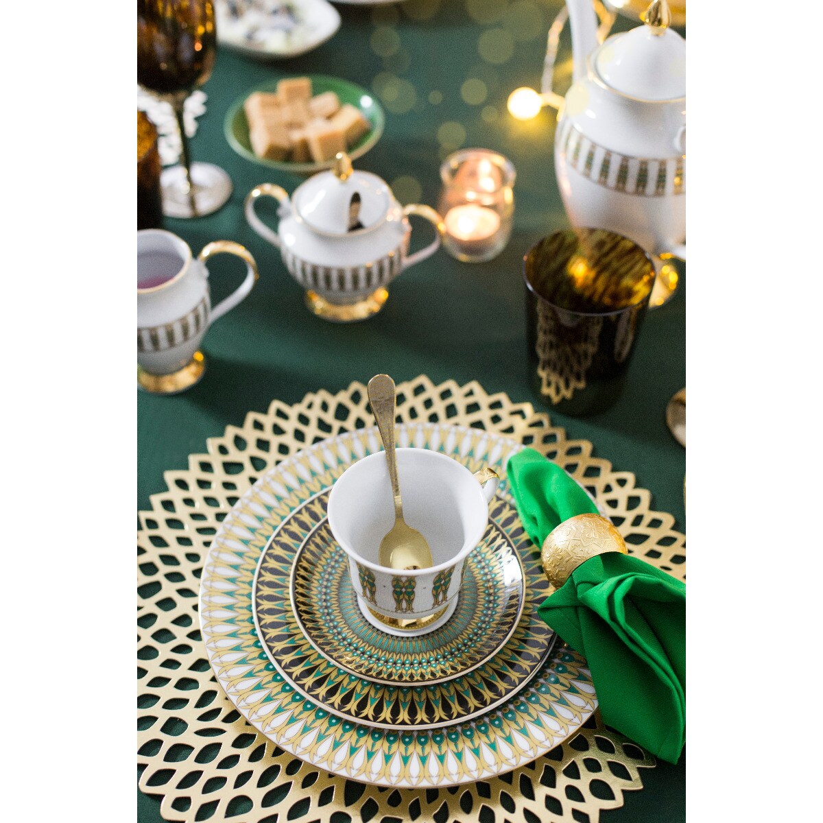 Filiżanka 250 ml ze spodkiem Astra India G413