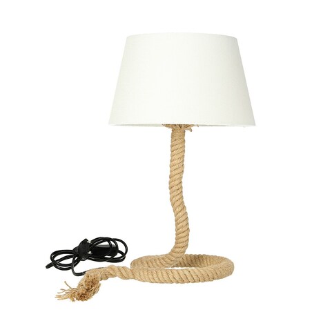Lampa stołowa Nils White, 40,5 cm