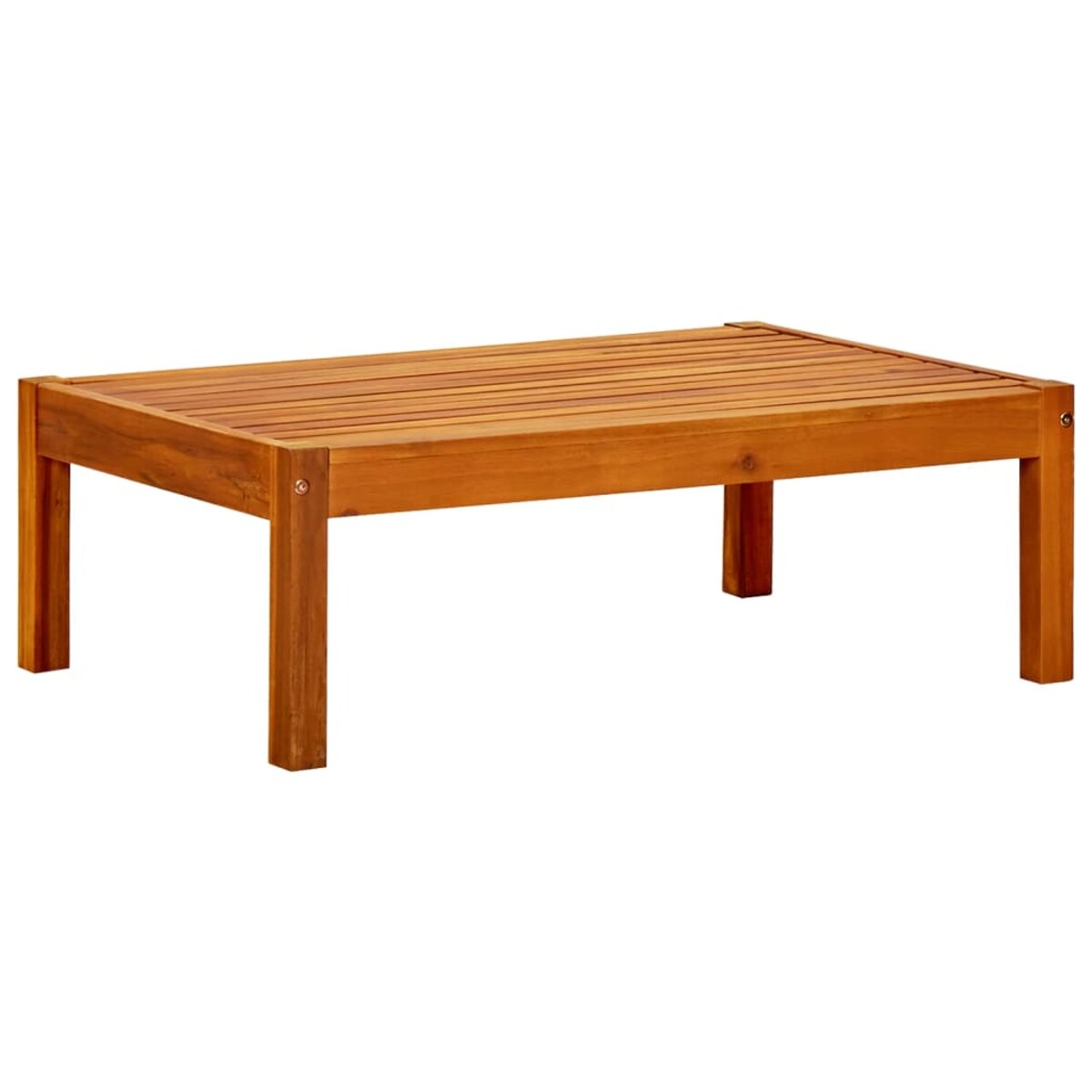 vidaXL Stolik ogrodowy, 85x57x29 cm, lite drewno akacjowe