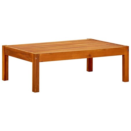 vidaXL Stolik ogrodowy, 85x57x29 cm, lite drewno akacjowe