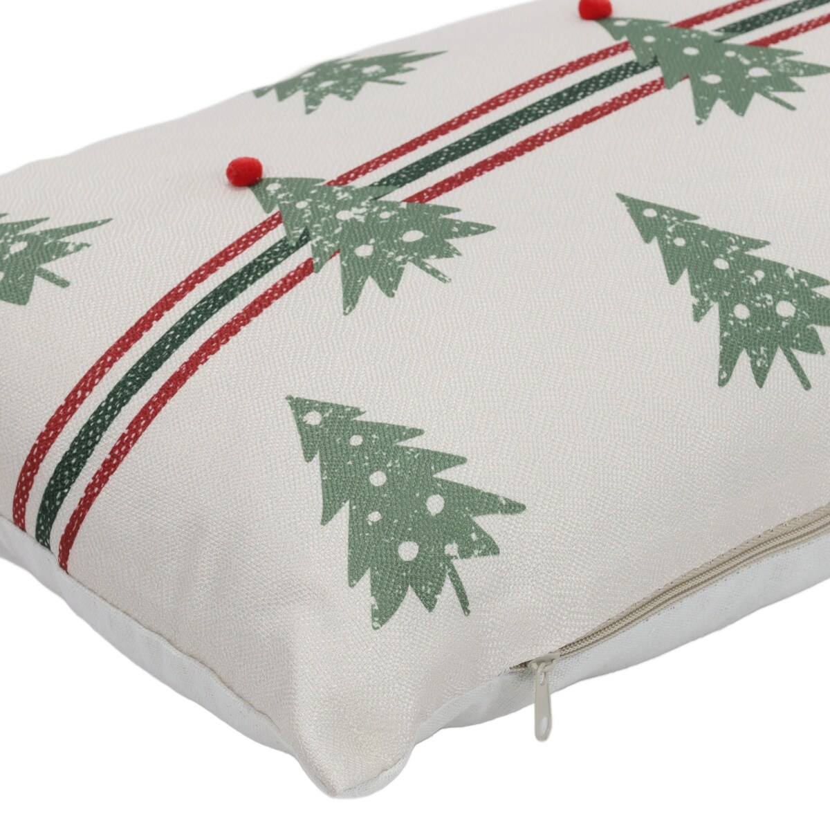 Poduszka dekoracyjna, świąteczny wzór, 30 x 50 cm