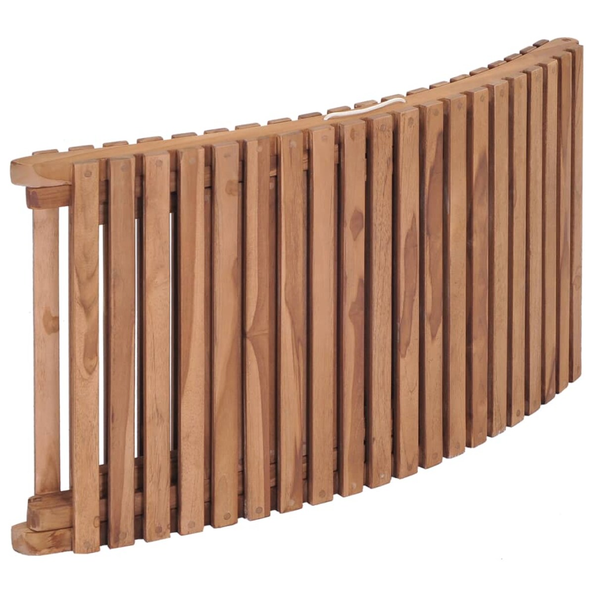 vidaXL Składane leżaki, 2 szt., lite drewno tekowe