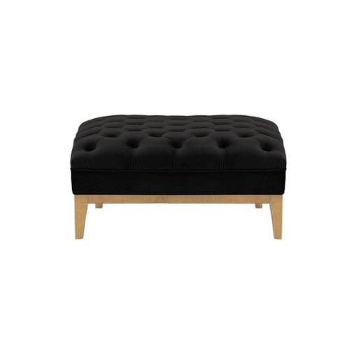 Pufa Chesterfield Modern Wood-Velluto 20