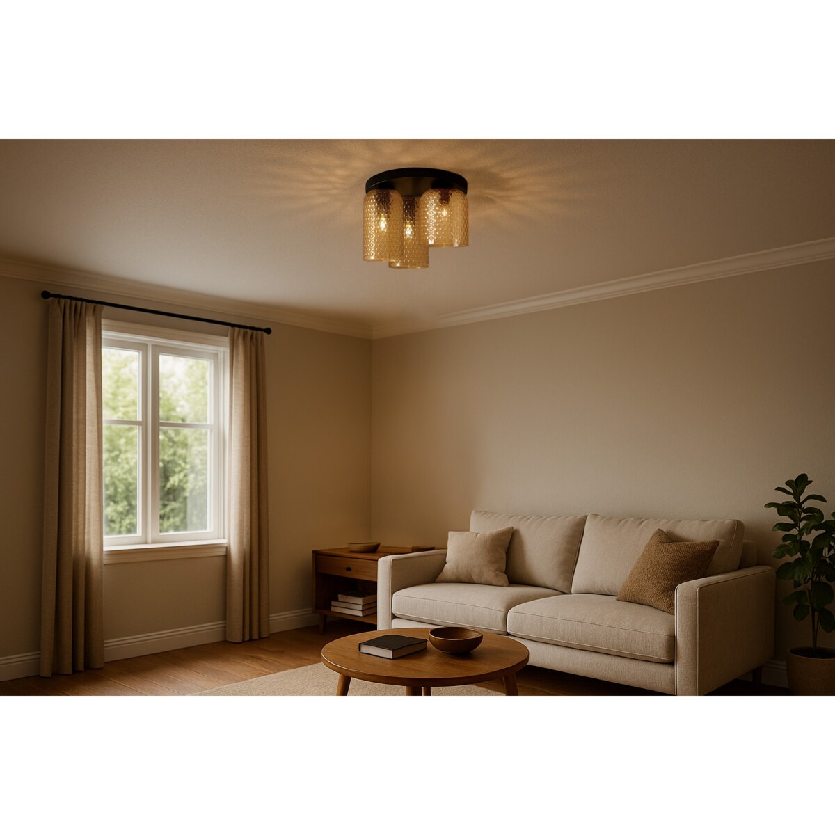 Lampa sufitowa K-5625 z serii CAPRI