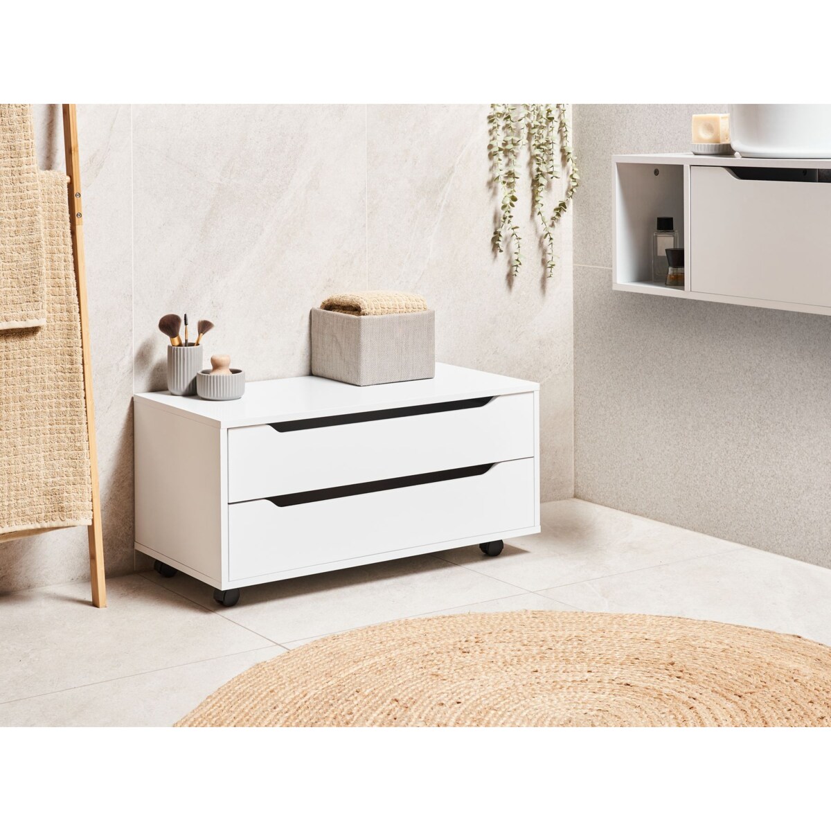 Szafka łazienkowa OSASCO 80 cm Biały