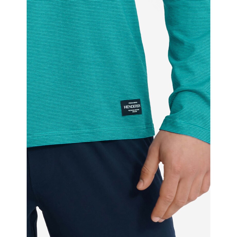 Piżama Udon 40944-66X Turkusowo-Granatowy Turkusowo-Granatowy, XL