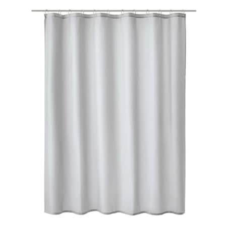 Kleine Wolke Kito Tekstylna Zasłona prysznicowa szara 240x180 cm