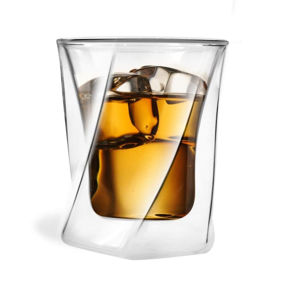 Szklanka z podwójną ścianką do whisky 300 ml Cristallo 25509