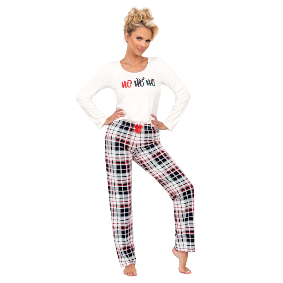 Piżama Ho Ho Long Ecru Ecru, 44