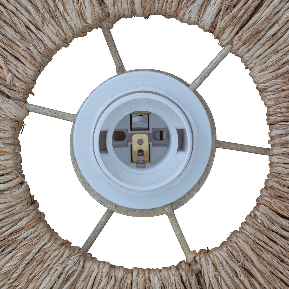 Wisząca lampa z jutowym kloszem, ALARA