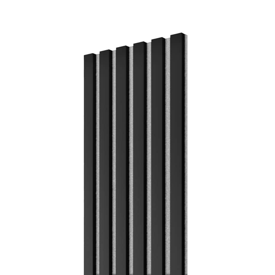 LAMELE NA FILCU - CZARNY MAT