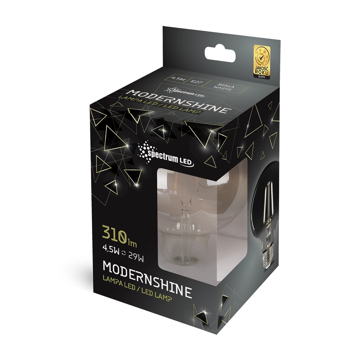 Żarówka Led Dekoracyjna Lustrzana 4000K E-27 4,5W