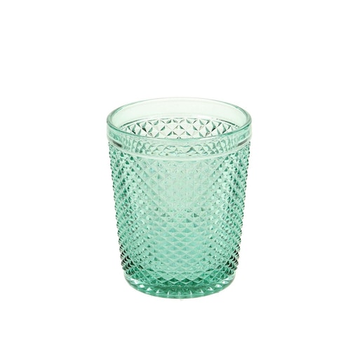 Szklanka Aura Turquoise 300 ml, 8,5 x 8,5 x 10 cm