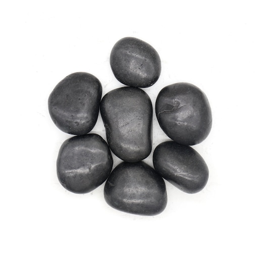 Kamień dekoracyjny ogrodowy OTOCZAK POLEROWANY 3-5 cm 200 kg czarny