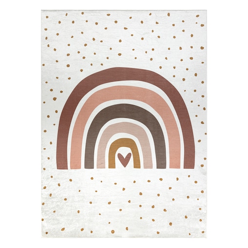 Dywan do prania BAMBINO 46960 Tęcza, kropki 140x200 cm