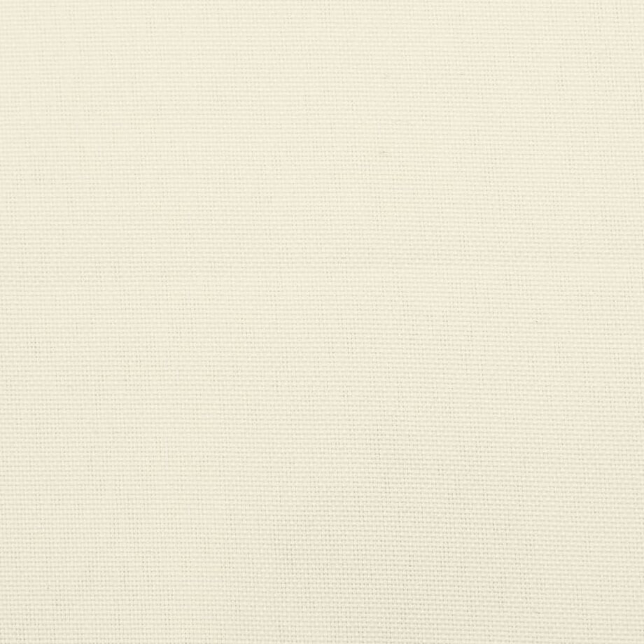 vidaXL Okrągła poduszka, kremowa, Ø 100 x11 cm, tkanina Oxford