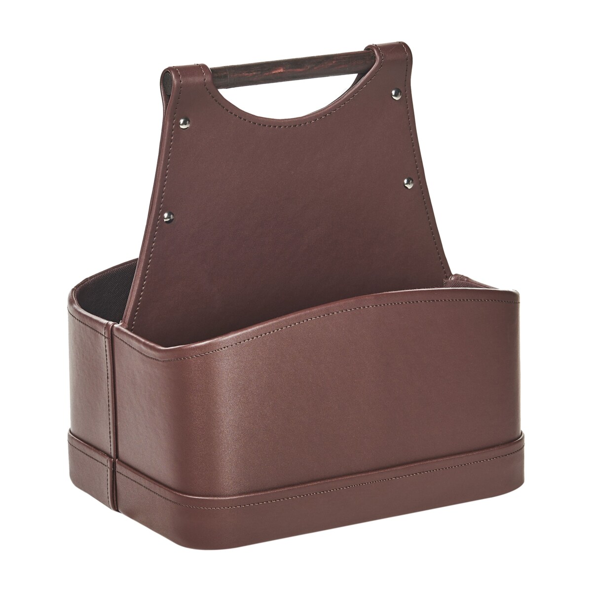 Kosz ekoskóra brązowy URUK