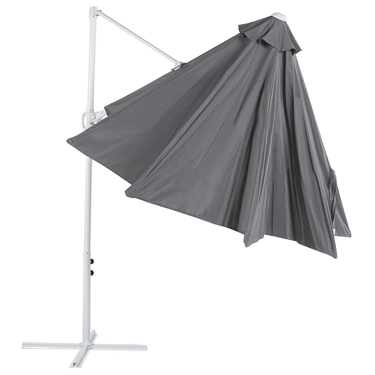 Parasol ogrodowy na wysięgniku 295 cm SAVONA II Ciemnoszary
