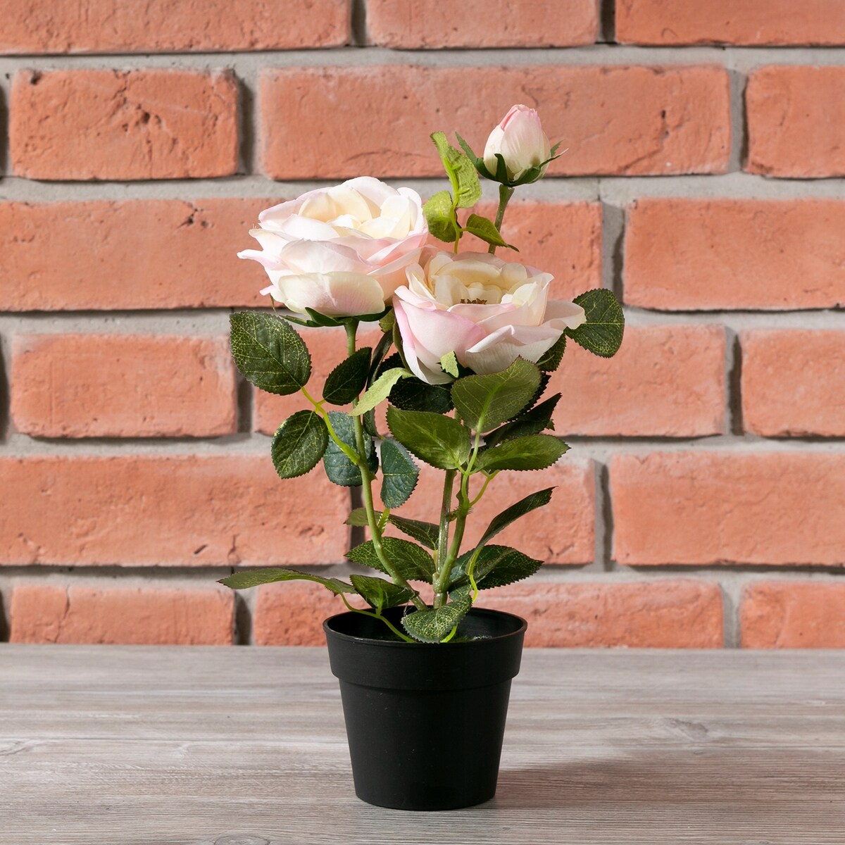 SZTUCZNE RÓŻE w doniczce